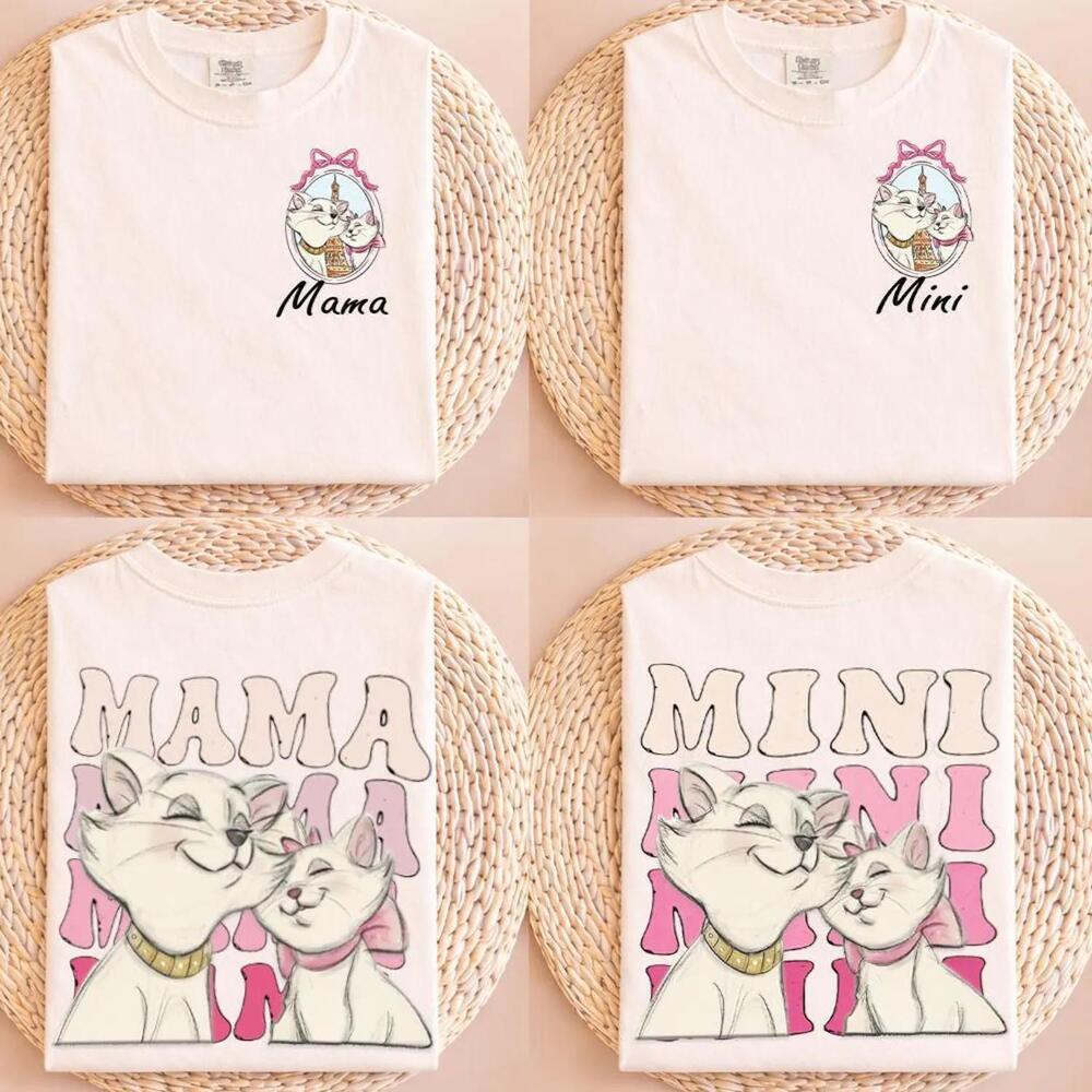 Disney Mama Shirt Aristocats Cat Mom Tee